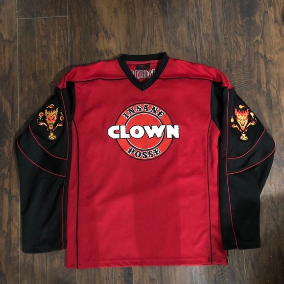 RARE Insane Clown Posse OFFICIAL Hockey Jersey ICP Psychopathic Record AUTHENTIC